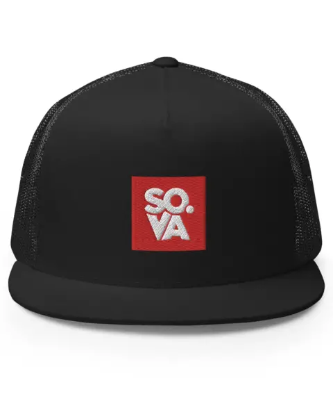 So-Virginia-OG-Logo-Trucker-Cap-Black-Front