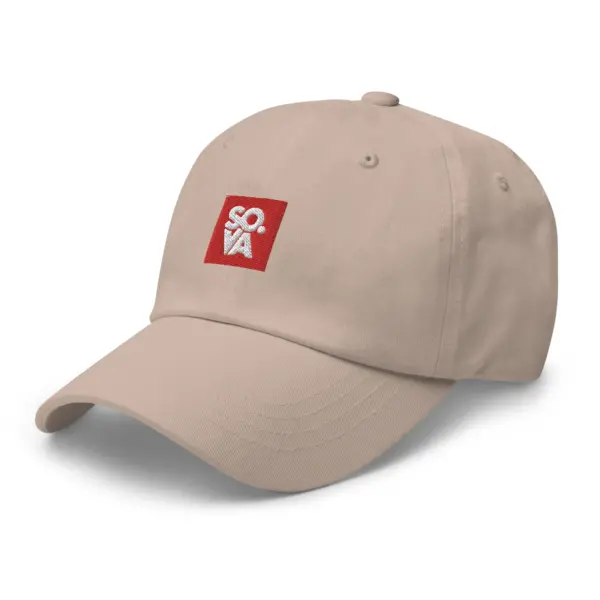 So-Virginia-Logo-Vintage-Dad-Hat-Stone-Left