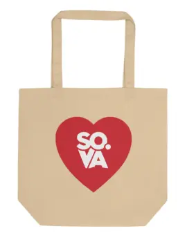 So Virginia Lovers – Eco Tote Bag – Oyster