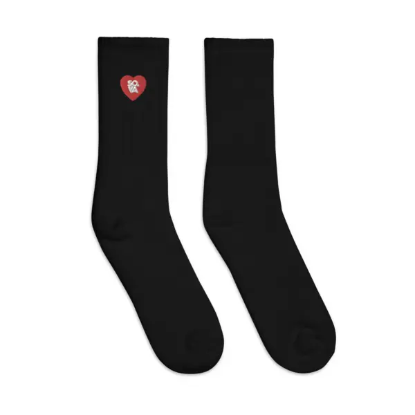 So-Virginia-Lovers-Embroidered-Crew-Socks-Black-Right