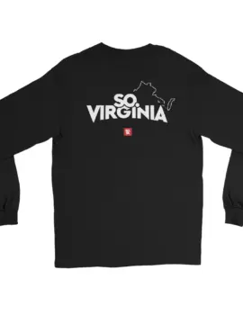 So Virginia Stateline – Long Sleeve – Black