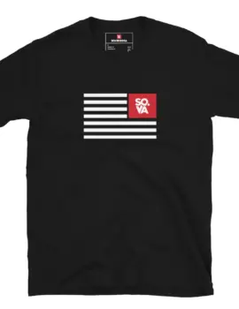 So Virginia Flag Shirt – Black