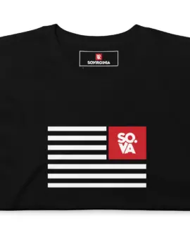 So Virginia Flag Shirt – Black