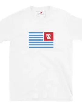 So Virginia Flag Shirt – White