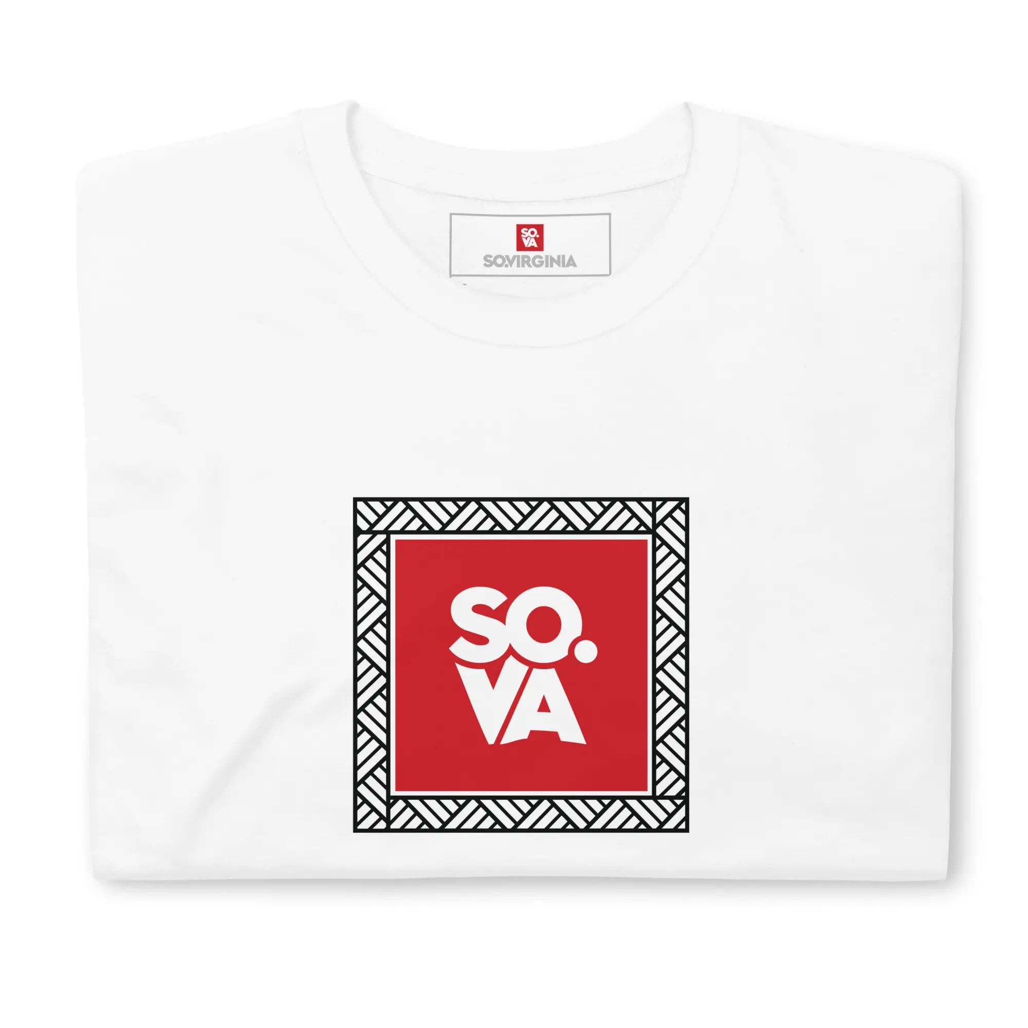 So-Virginia-Tribal-Shirt-White-folded