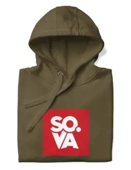 So Virginia Logo – Hoodie – Military Green