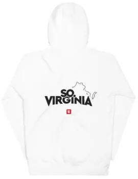 So Virginia Stateline – Hoodie – White