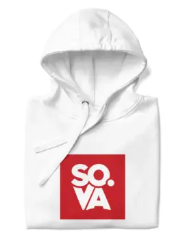 So Virginia Logo – Hoodie – White