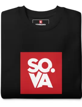 So Virginia Logo – Sweatshirt – Black