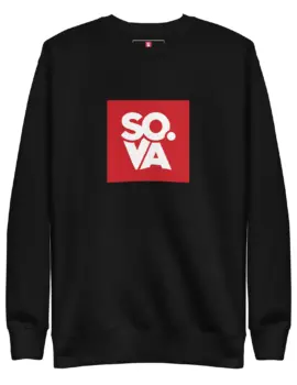 So Virginia Logo – Sweatshirt – Black