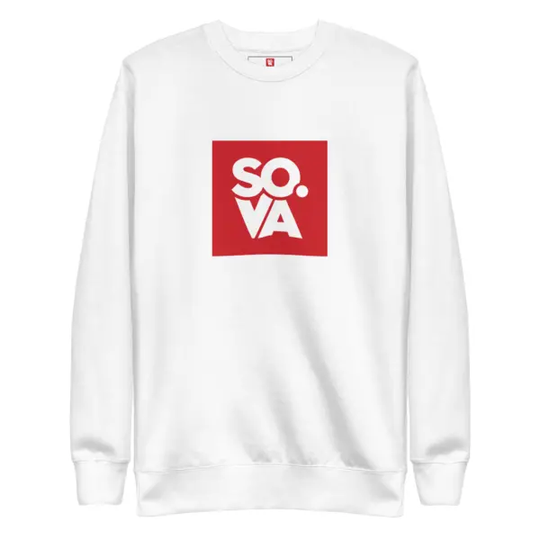 So-Virginia-Logo-Sweatshirt-White-Front