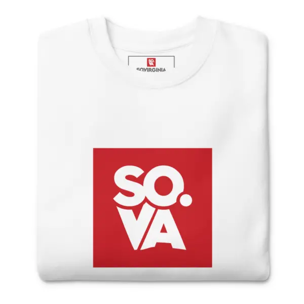 So-Virginia-Logo-Sweatshirt-White-Folded